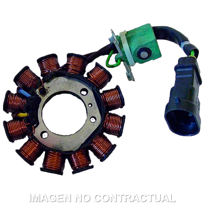 STATOR KOKUSAN 12 POLOS 12V 120W PIAGGIO-APRILIA 50