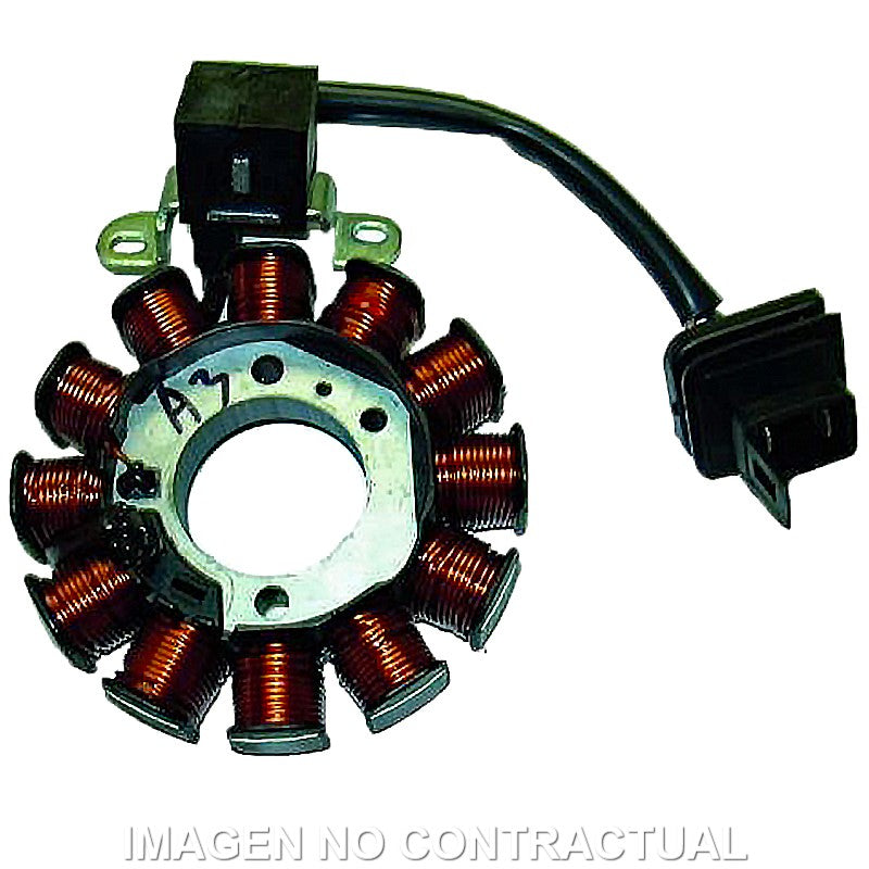 STATOR KOKUSAN TRIFASE 12 POLOS 12V 120W (MOTOR PIAGGIO 50-100 4T)