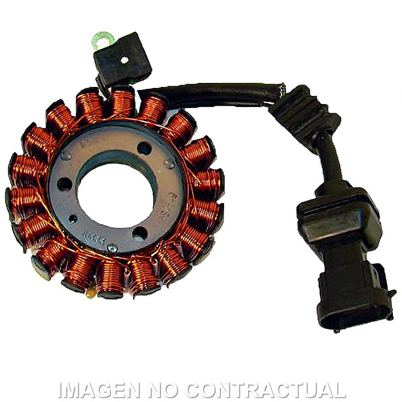 VOLANTE MAGNÉTICO 18 POLOS TRIFASE 12V 350W (MOTOR PIAGGIO