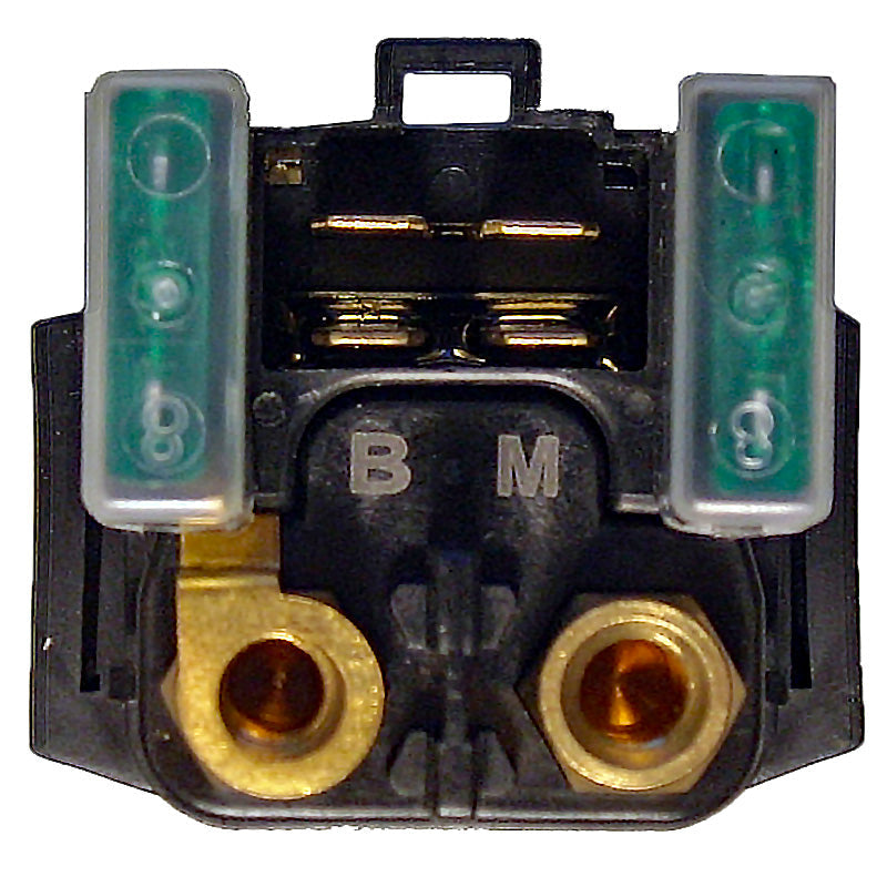 RELÉ DE ARRANQUE 12V - CON FUSIBLE 30A - 4 FASTONS