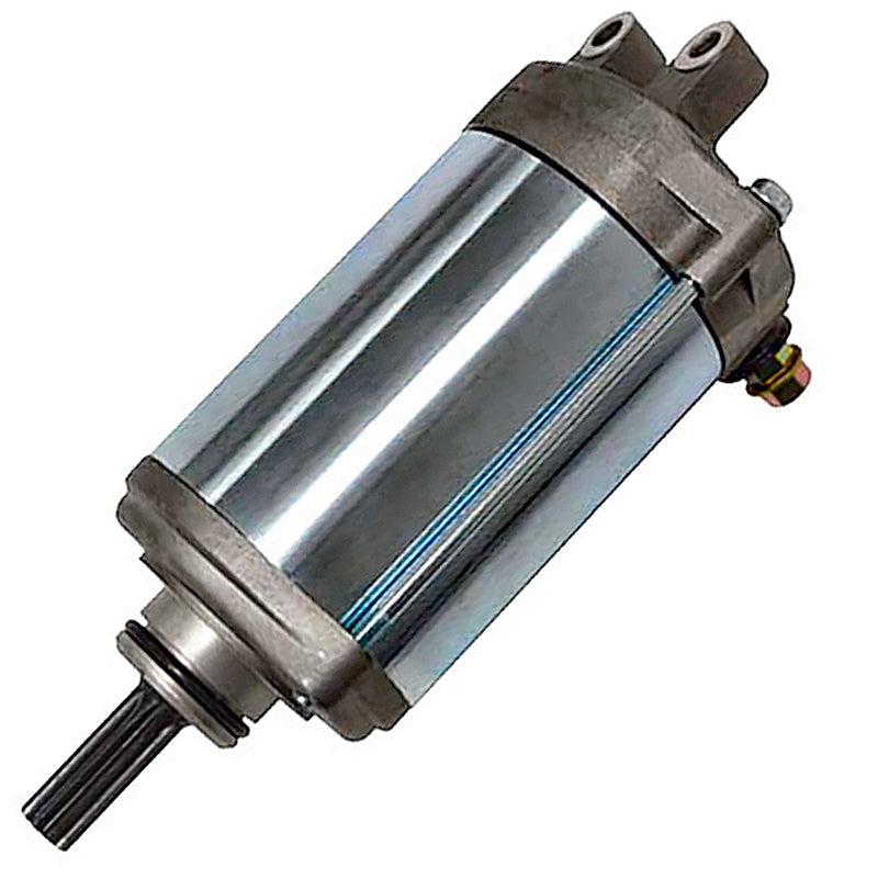 MOTOR DE ARRANQUE SUZUKI GSX R HAYABUSA 1300 12V - 9 DIENTES - ROTACIÓN IZQUIERDA - ENGRANAJE LARGO 33 MM.