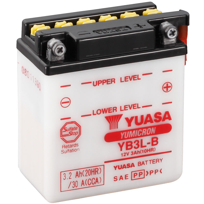 BATERÍA YUASA YB3L-B COMBIPACK CONVENCIONAL