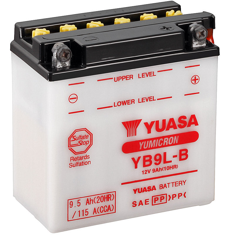 BATERÍA YUASA YB9L-B CONVENCIONAL