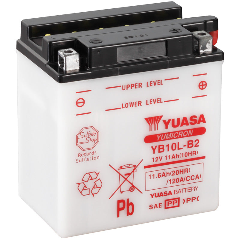 BATERÍA YUASA YB10L-B2 COMBIPACK CONVENCIONAL