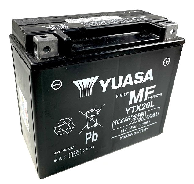 BATERÍA YUASA YTX20L-WC PRECARGADA