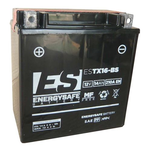 BATERÍA ENERGYSAFE ESTX16-BS SIN MANTENIMIENTO