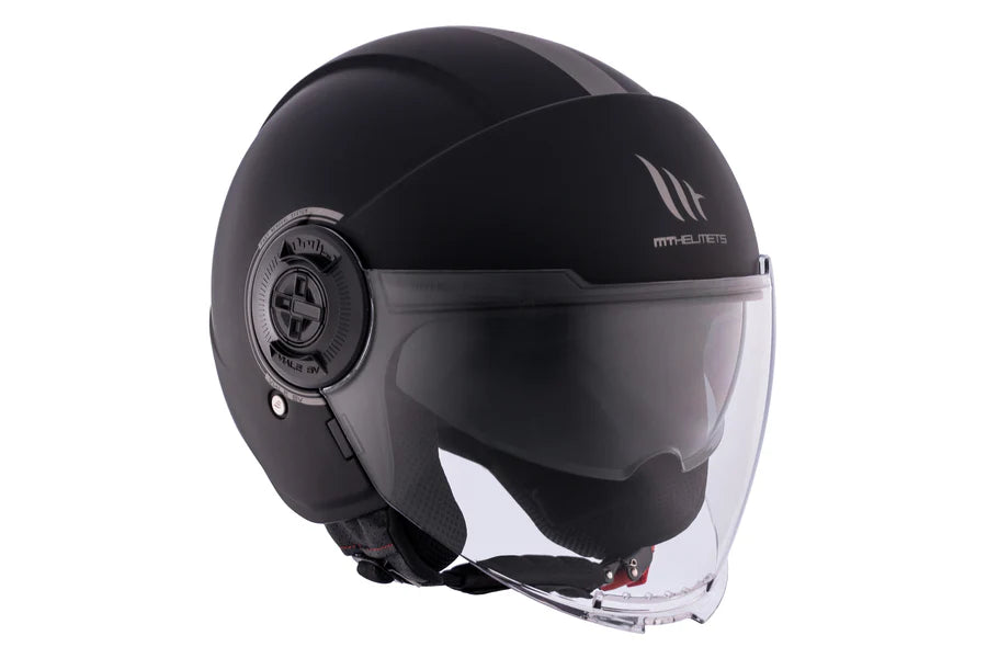 CASCO MT VIALE SV S PURE A1 MATE