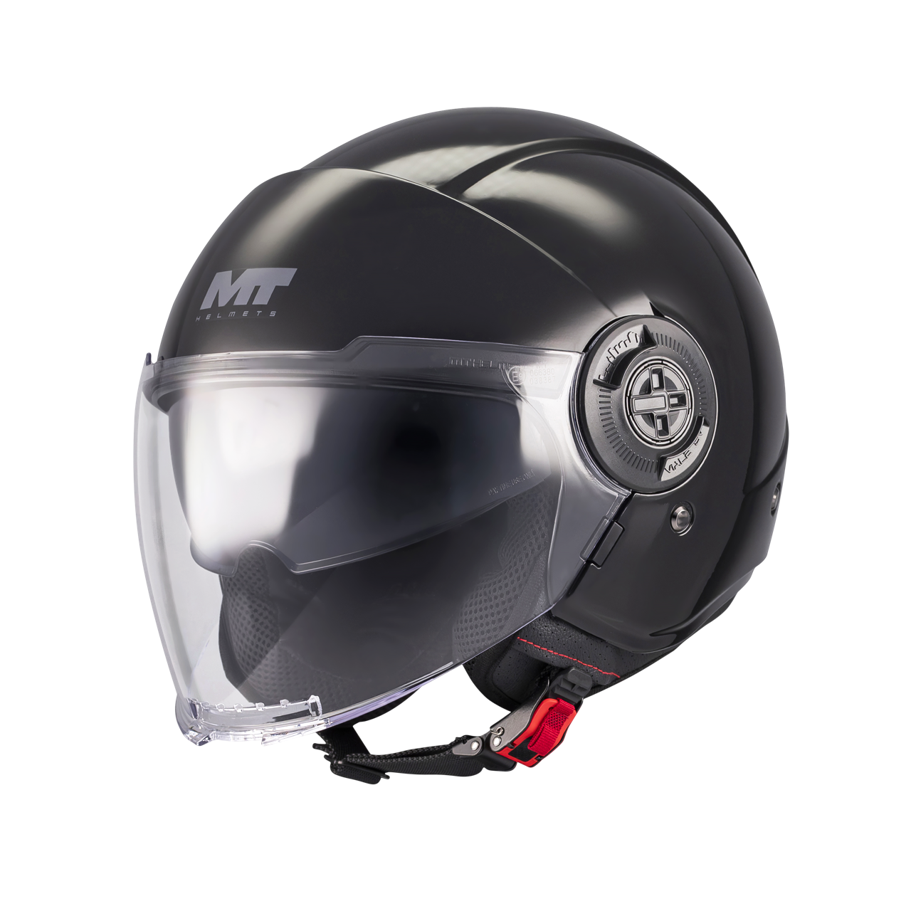 CASCO MT VIALE SV S PURE A1 BRILLO