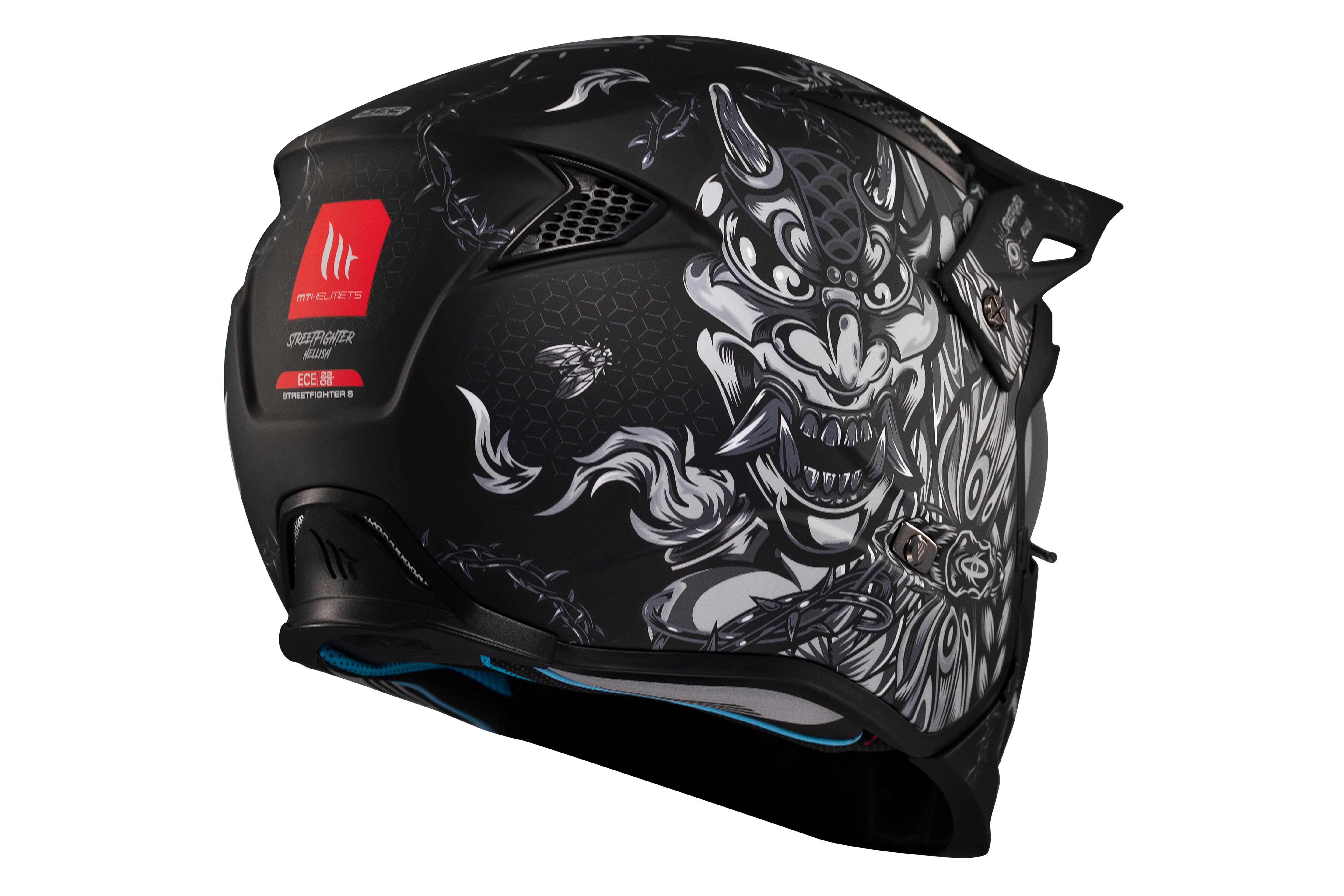 CASCO MT STREETFIGHTER S SV HELLISH B2 MATE