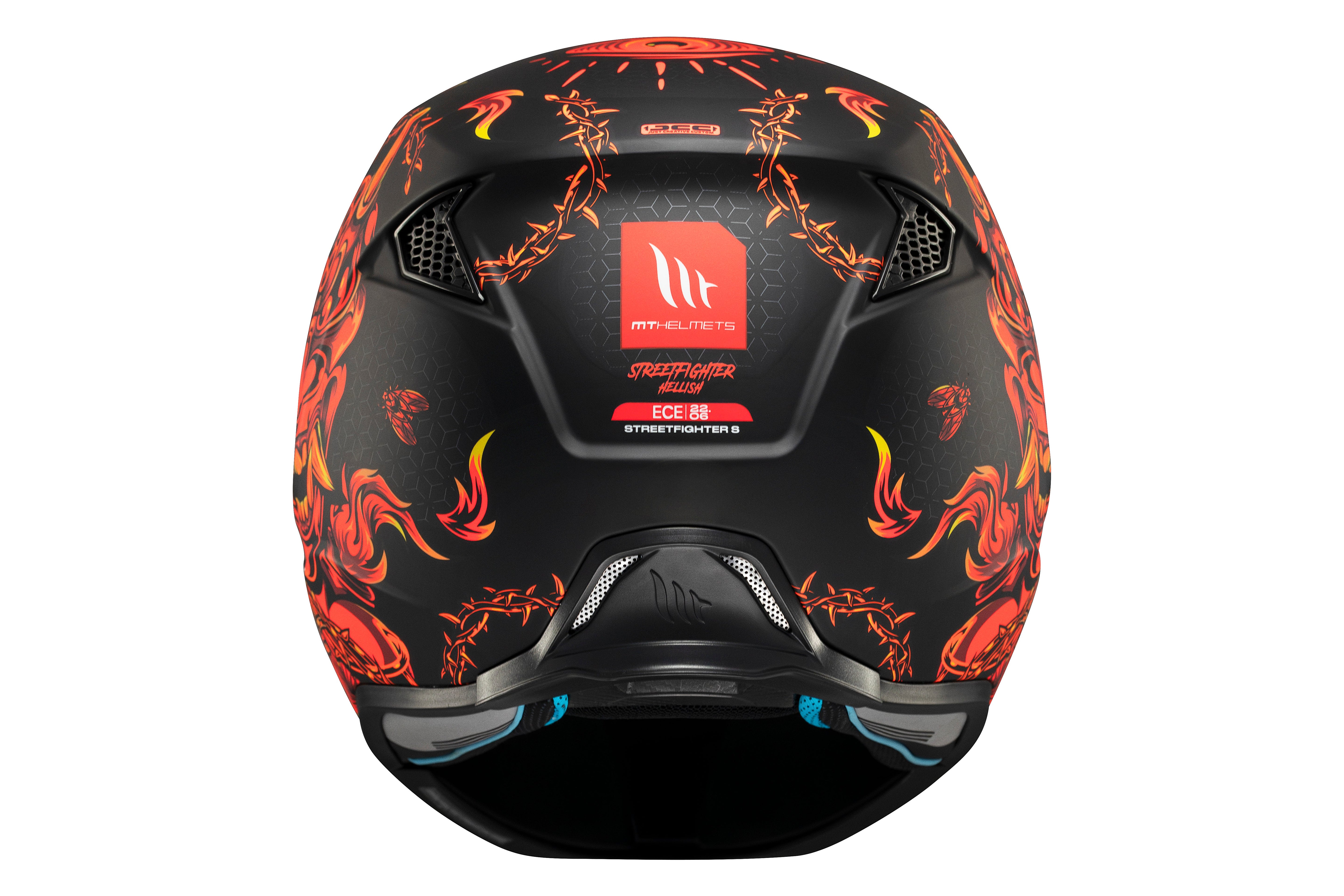 CASCO MT STREETFIGHTER S SV HELLISH 5 MATE