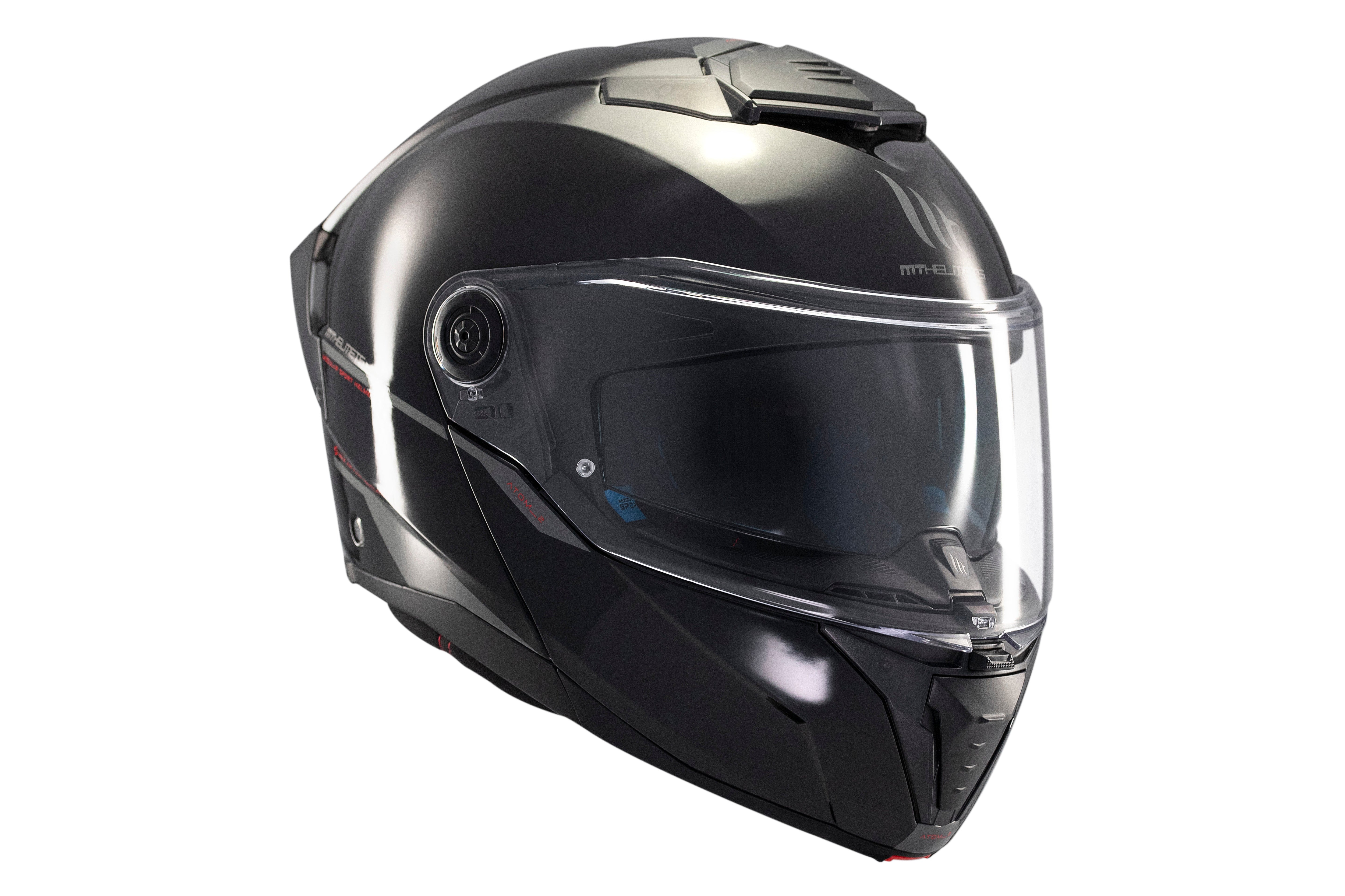 CASCO MT ATOM 2 SV SOLID A1 NEGRO BRILLO