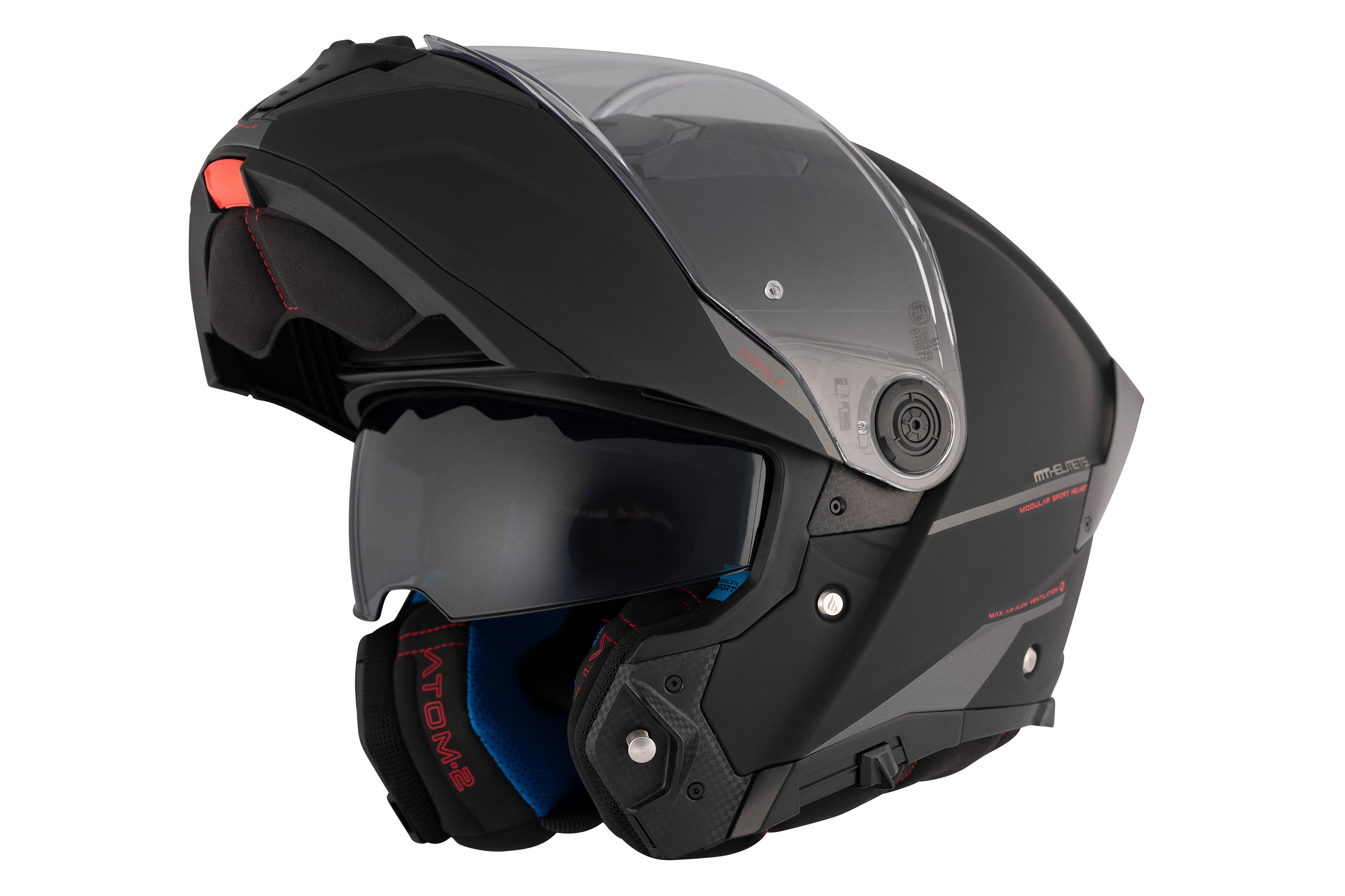CASCO MT ATOM 2 SV SOLID A1 NEGRO MATE
