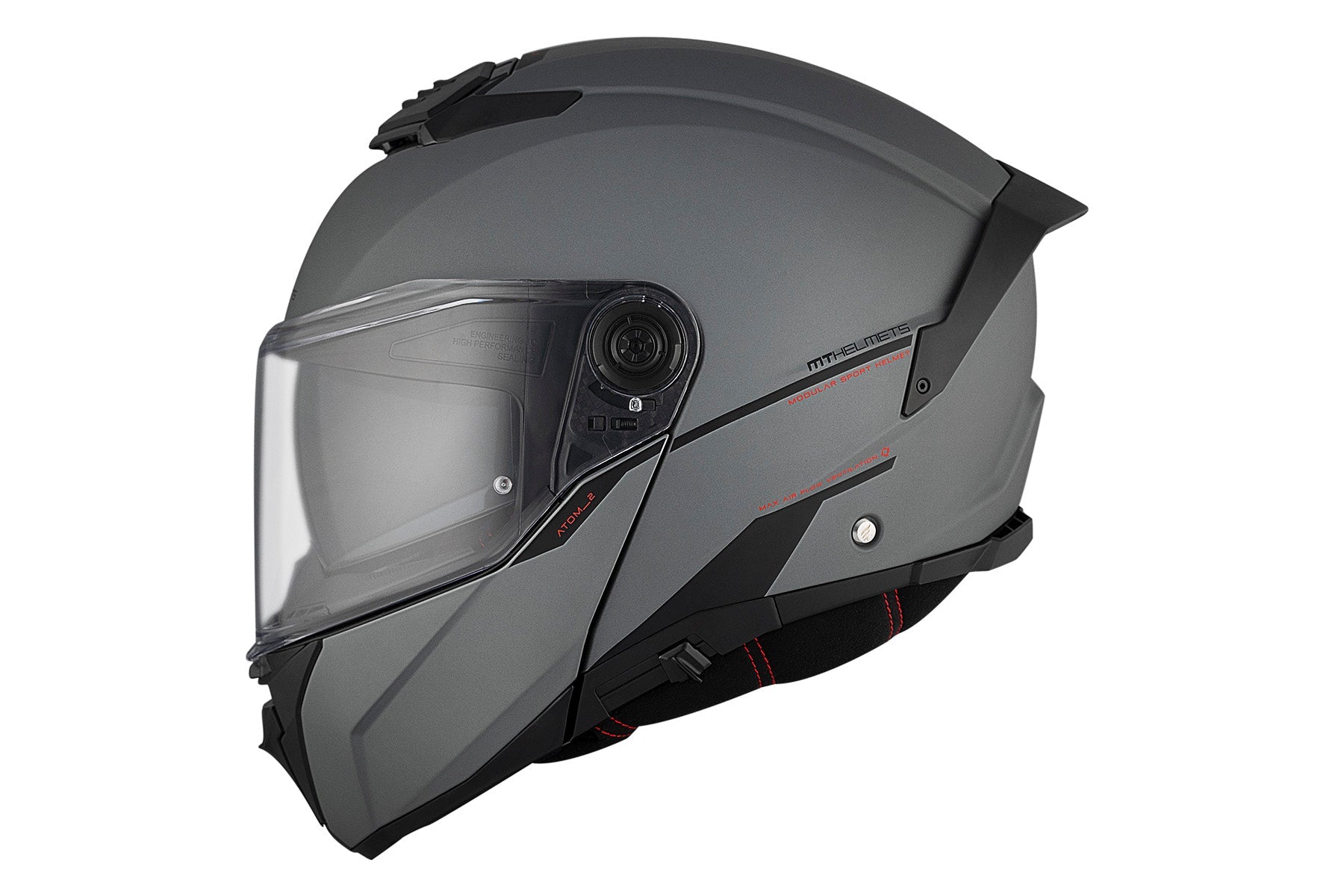 CASCO MT ATOM 2 SV SOLID A2 TITANIO MATE