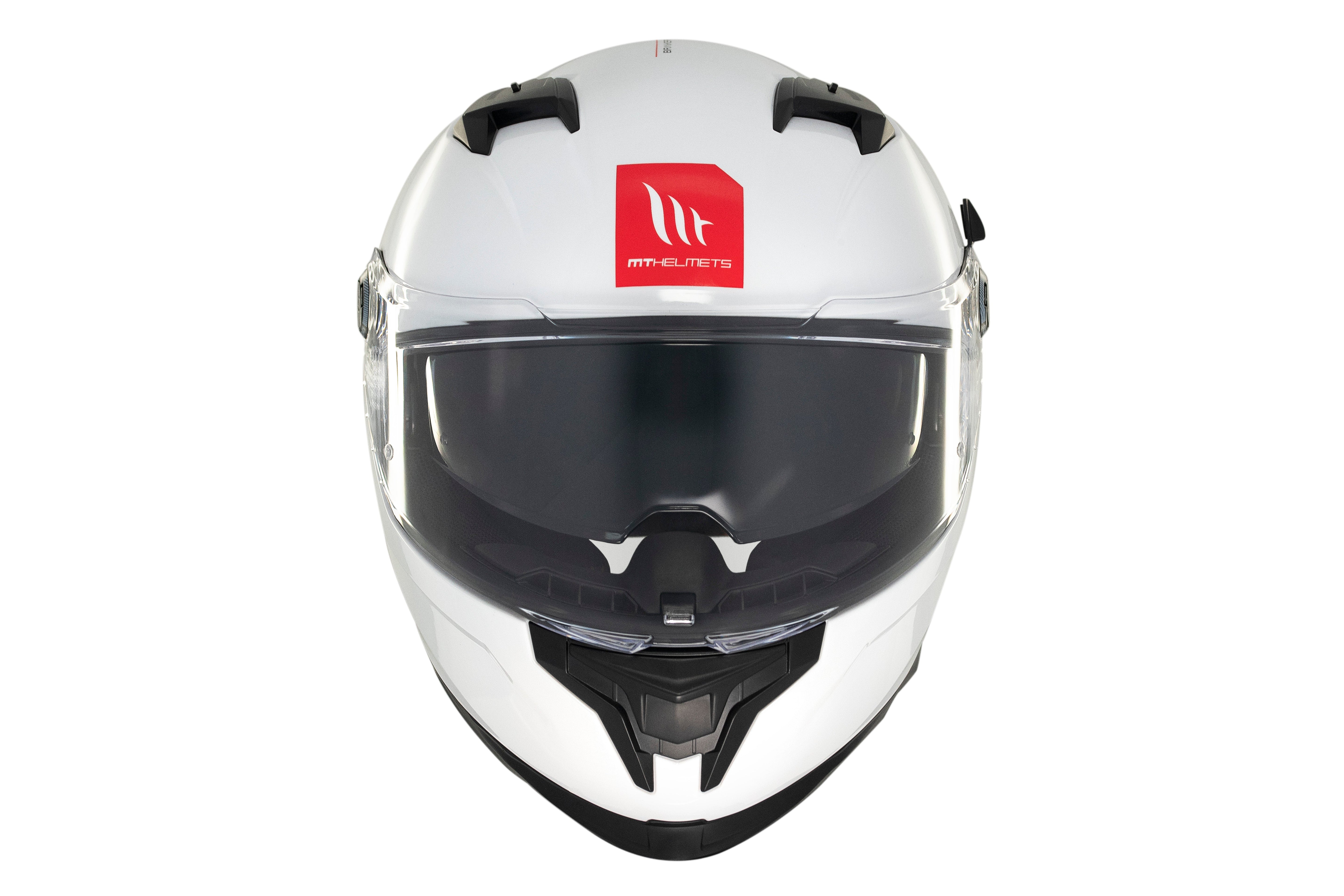 CASCO MT BRAKER SV SOLID A0 BLANCO BRILLO