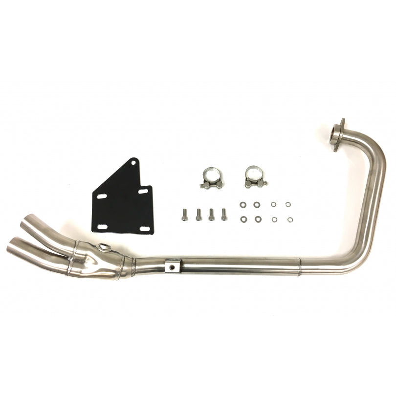 ESCAPE IXIL FULL SYSTEM - DUAL CONICAL STYLE - YAMAHA YBR 250 12-13