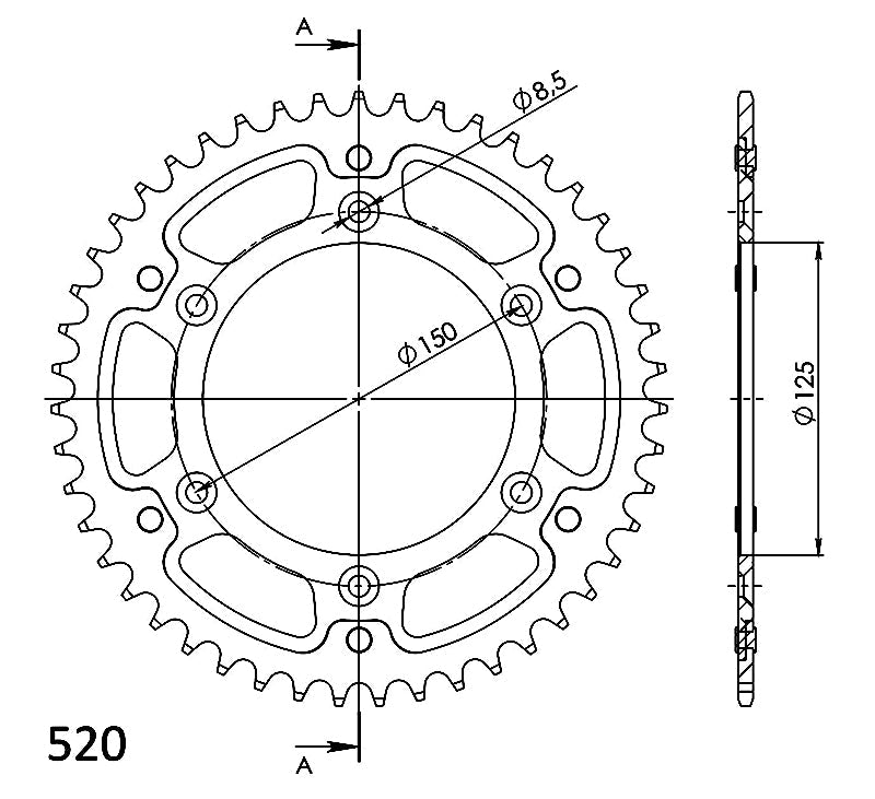 CORONA SUPERSPROX STEALTH RED 47D - RST990X47RED
