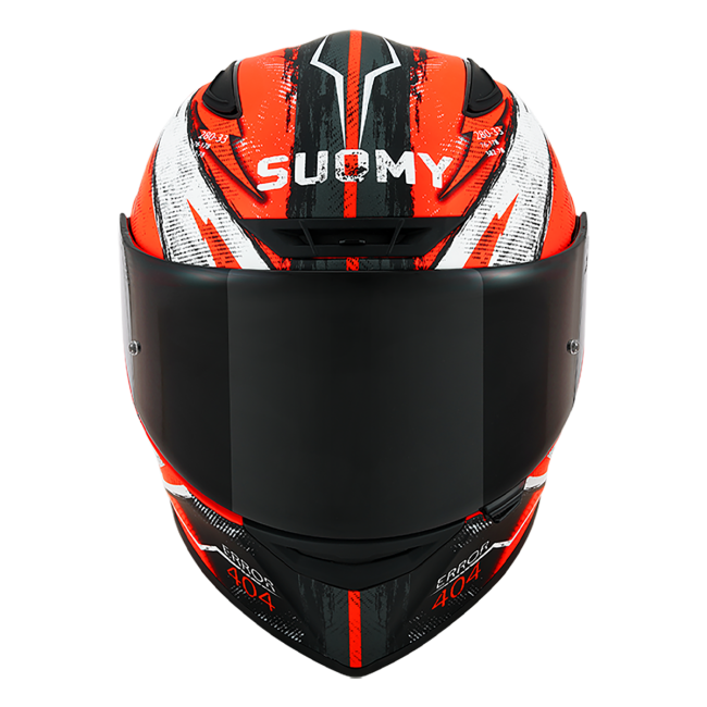 CASCO SUOMY TRACK-1 404 MATT ORANGE FLUO E06