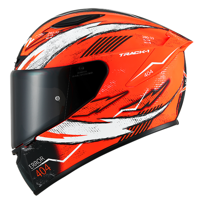 CASCO SUOMY TRACK-1 404 MATT ORANGE FLUO E06