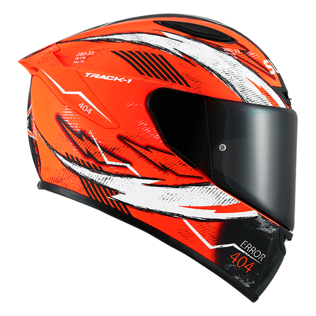 CASCO SUOMY TRACK-1 404 MATT ORANGE FLUO E06