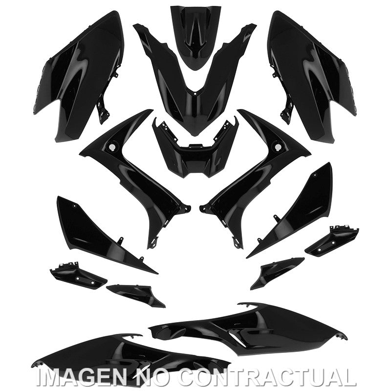 KIT PLÁSTICOS HERT YAMAHA T-MAX 560 NEGRO (20-21)