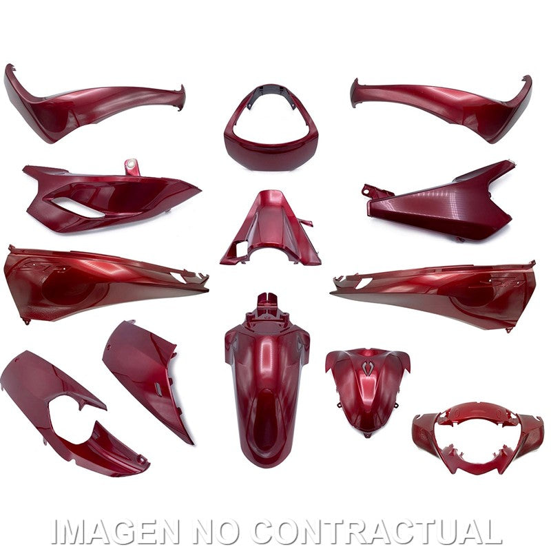 KIT PLÁSTICOS HERT HONDA SH 125-150 BLANCO