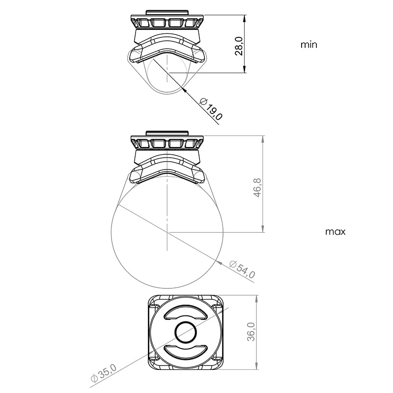 SP SOPORTE UNIVERSAL MOUNT SPC+