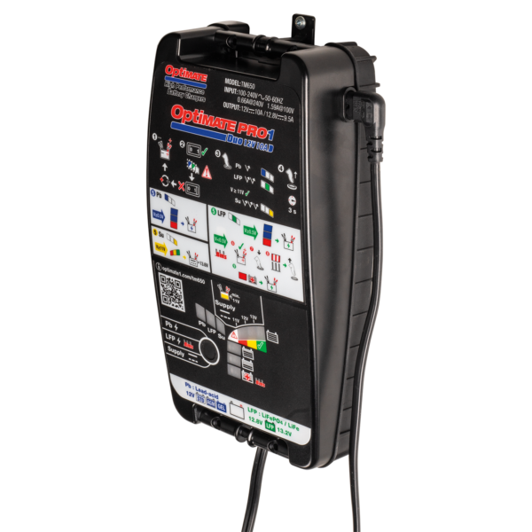 CARGADOR DE BATERÍAS OPTIMATE PRO 1 DUO TM-650EU