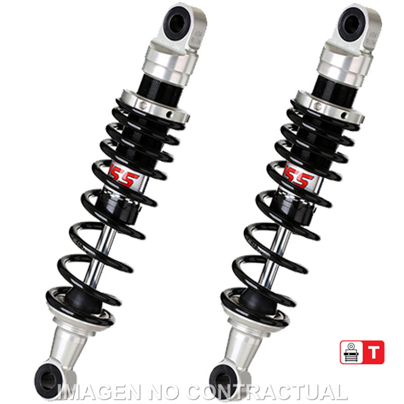 JUEGO AMORTIGUADORES TRASEROS YSS GAS ECO LINE KAWASAKI EN 500 VULCAN