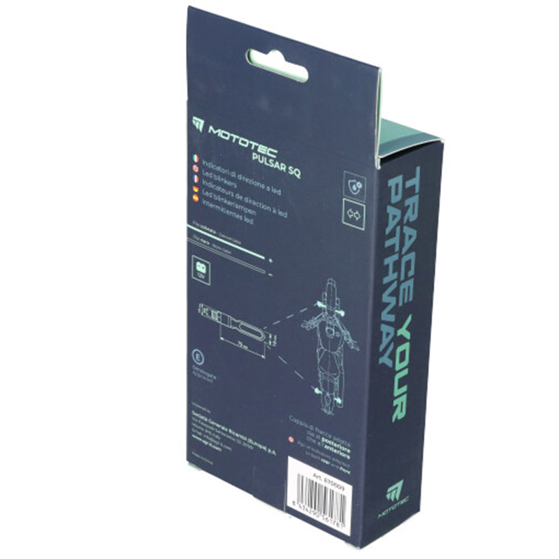 INTERMITENTES LED MOTOTEC PULSAR SQ