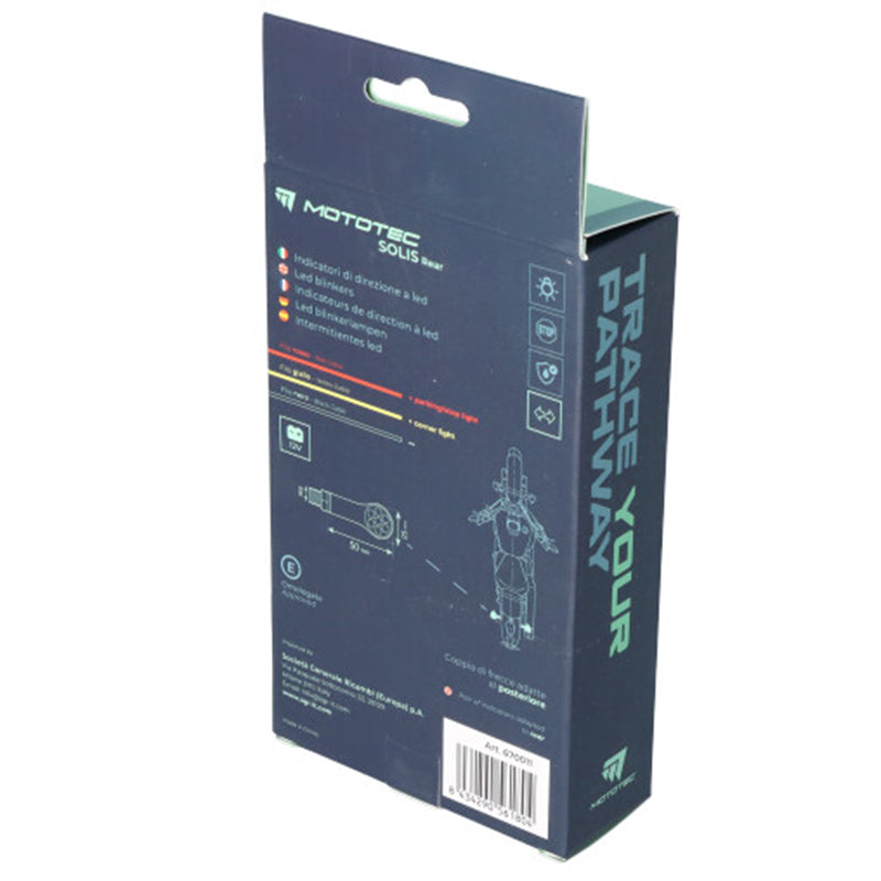 INTERMITENTES LED MOTOTEC SOLIS TRASERO