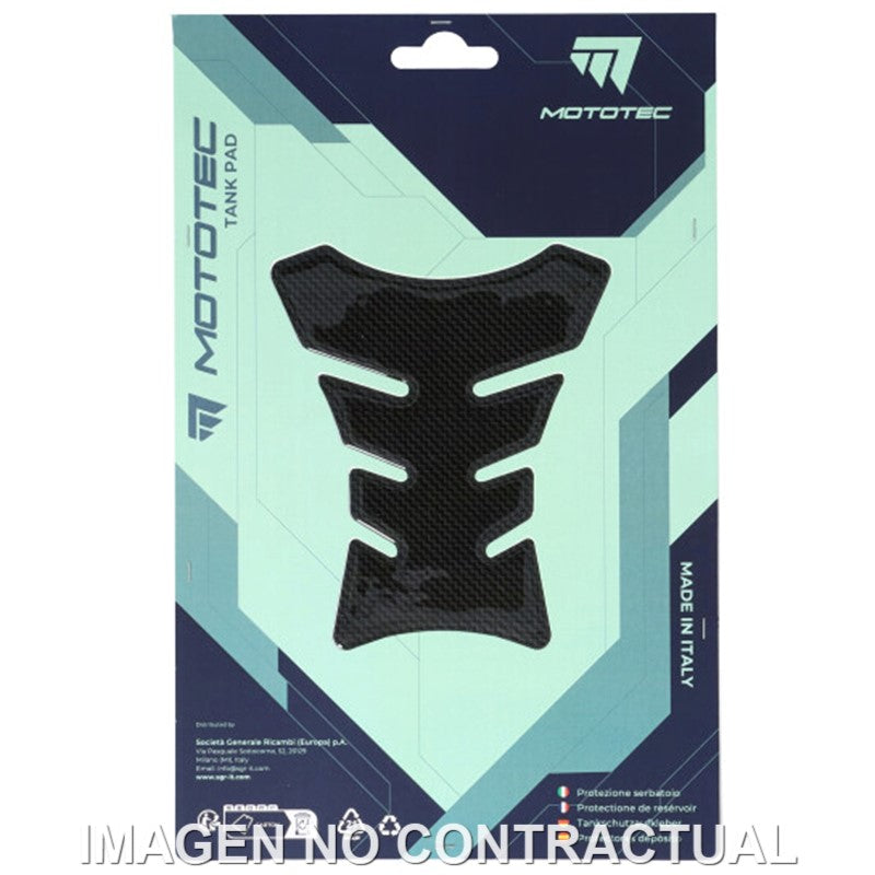 PROTECCIÓN DEPÓSITO MOTOTEC T1 COLOR CARBONO