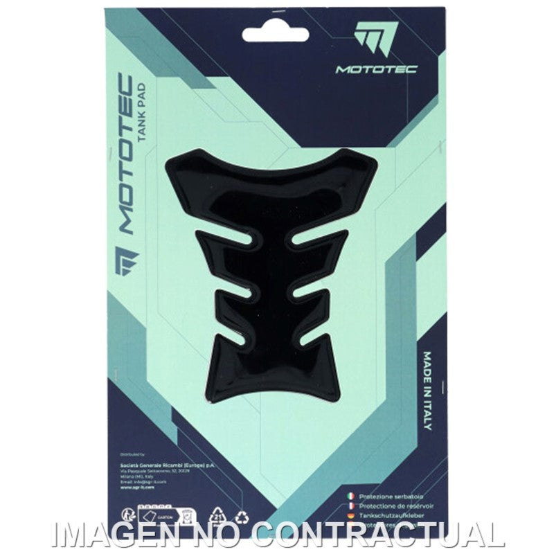 PROTECCIÓN DEPÓSITO MOTOTEC T1 COLOR NEGRO