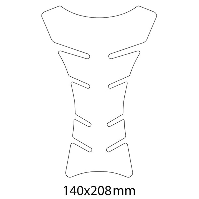 PROTECCIÓN DEPÓSITO MOTOTEC T2 COLOR CARBONO