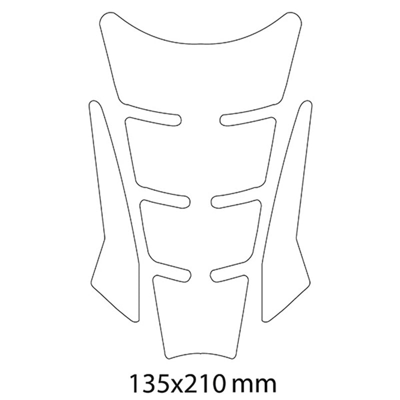 PROTECCIÓN DEPÓSITO MOTOTEC T4 COLOR NEGRO