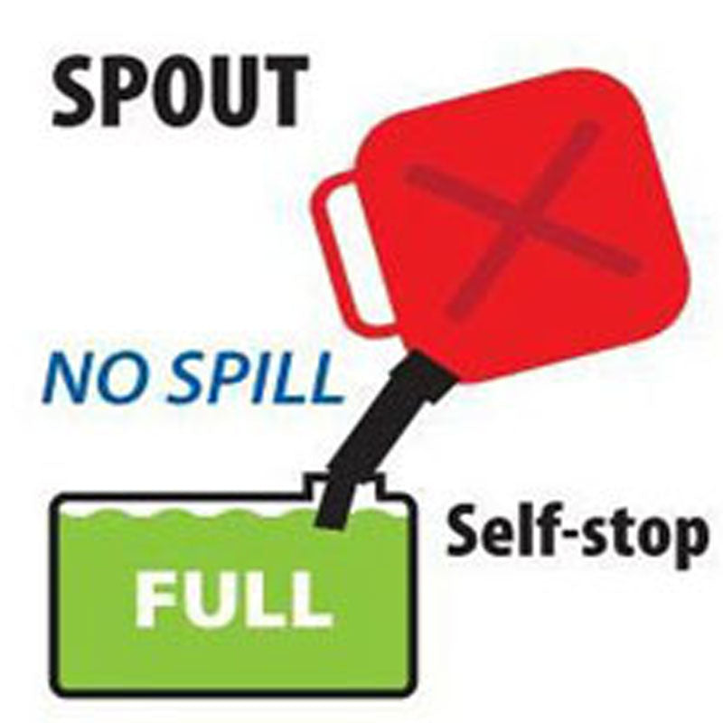 BIDÓN COMBUSTIBLE LAMPA NO-SPILL 10 L