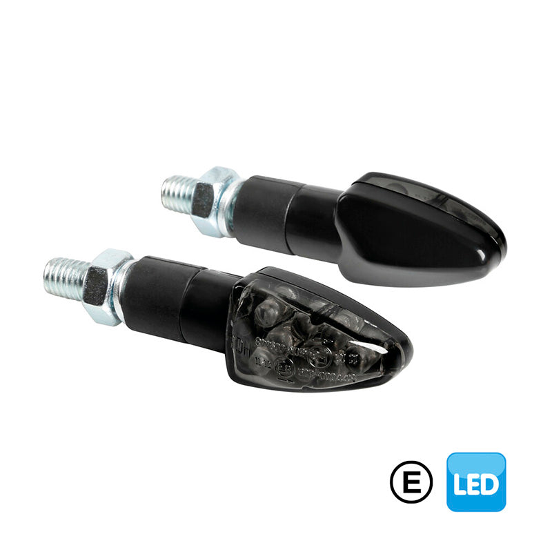 ATOM, INTERMITENTES - 12V LED - NEGRO