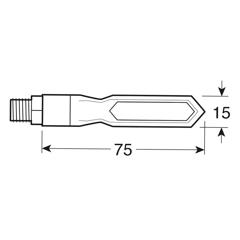 PIERCER SQ, INTERMITENTES DE LED SECUENCIAL - 12V LED