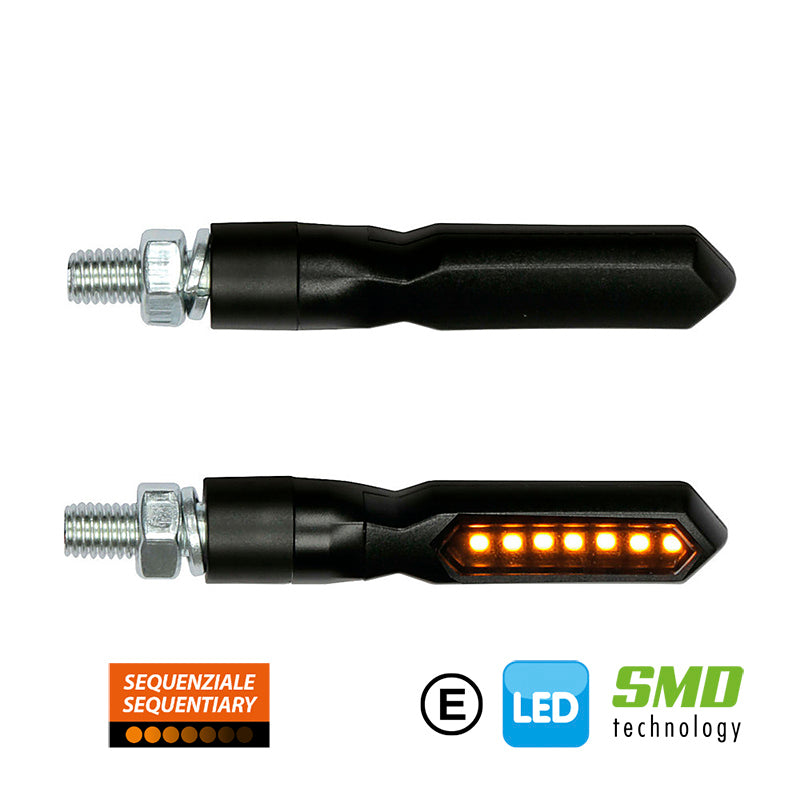 PIERCER SQ, INTERMITENTES DE LED SECUENCIAL - 12V LED