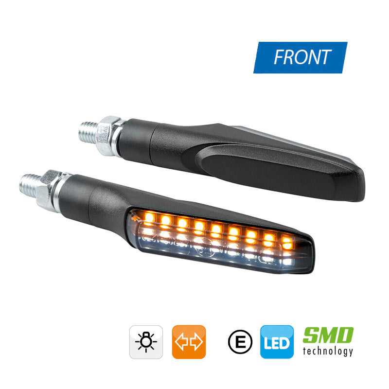 VICTORY FRONT, INTERMITENTES DE LED Y LUZ DE POSICIÓN DELANTERA - 12V LED