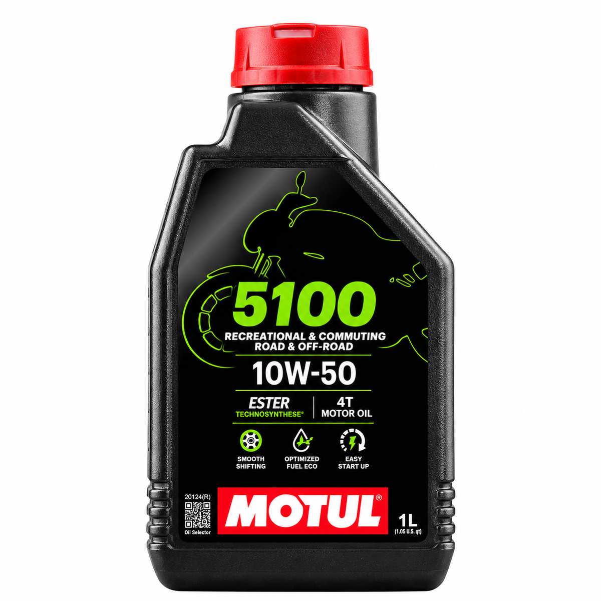 BOTELLA MOTUL 5100 4T 10W-50 1L