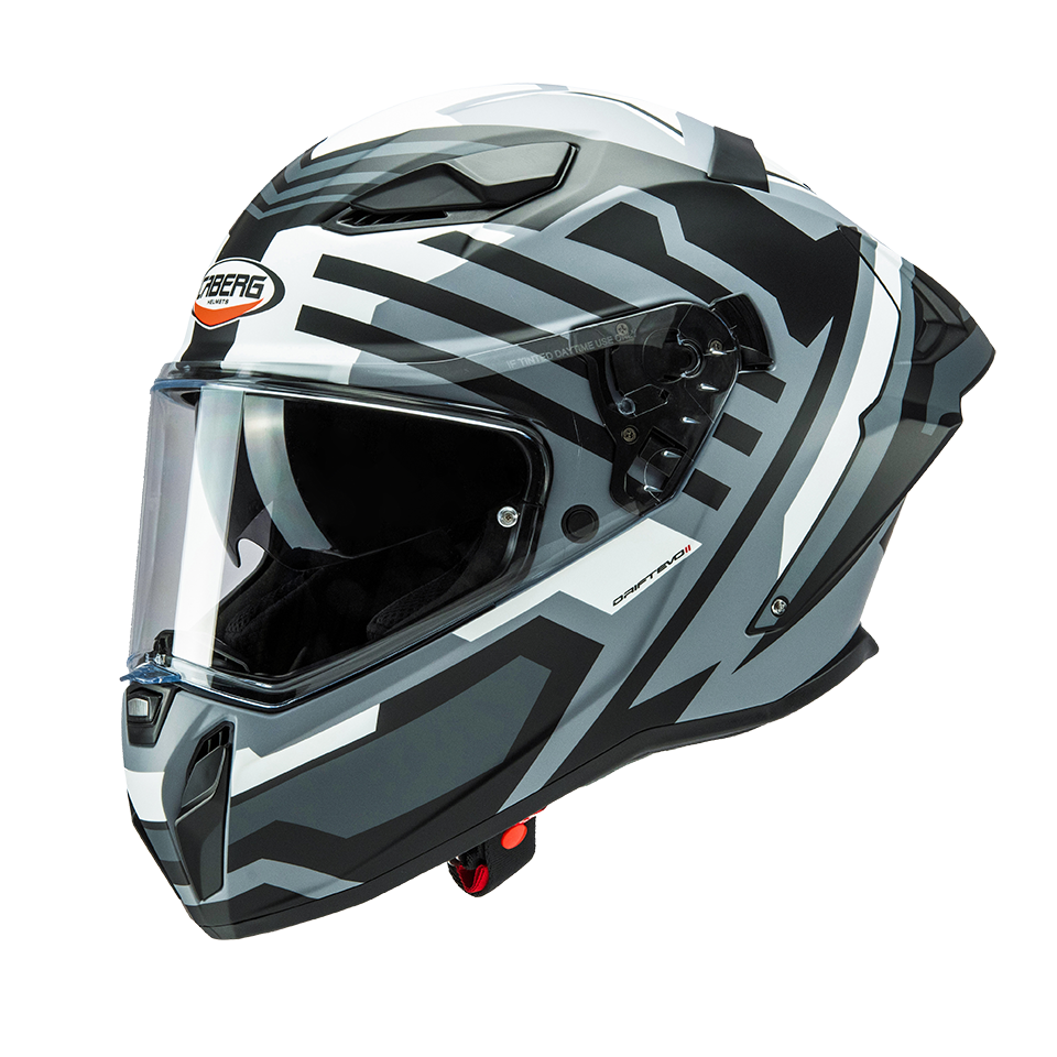 CASCO CABERG DRIFT EVO II HORIZON MATT GREY/BLACK/WHITE