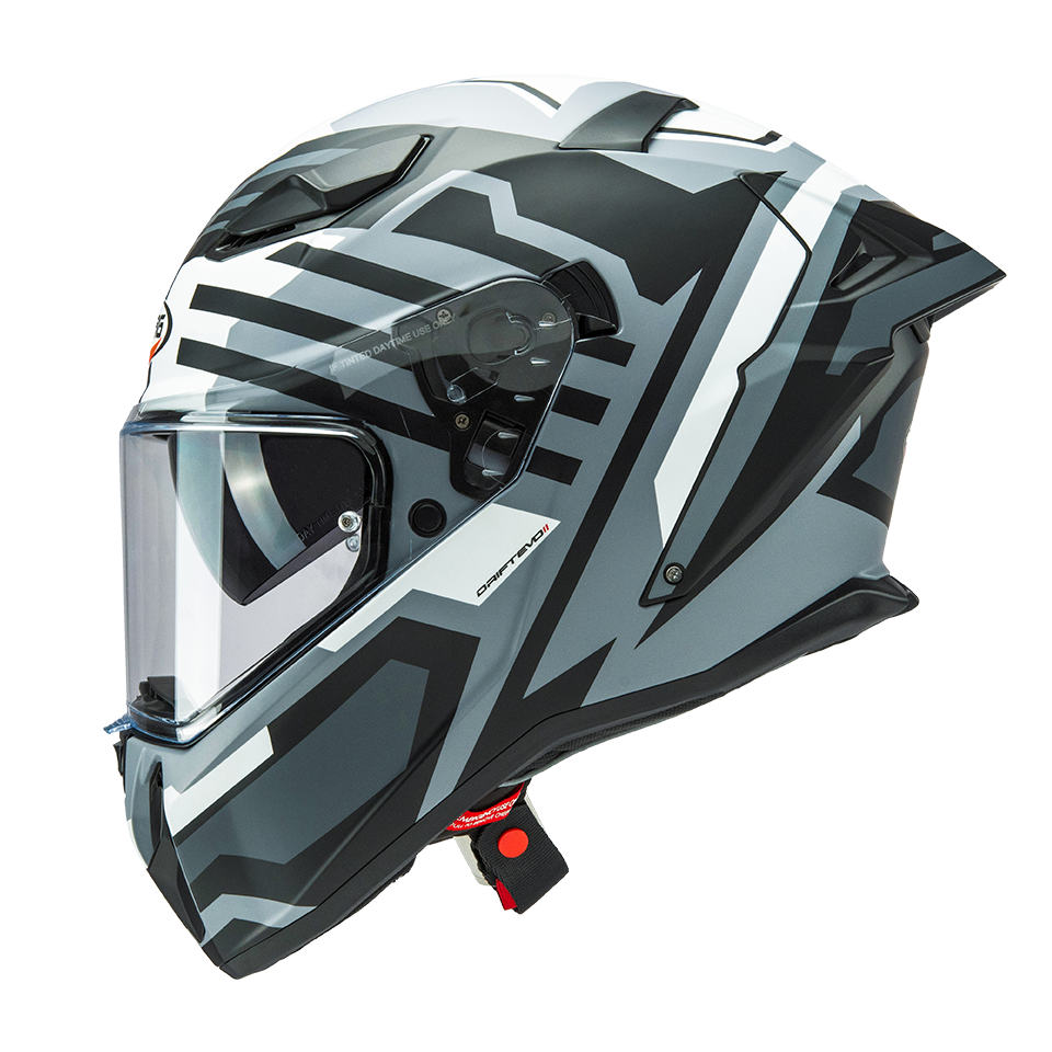 CASCO CABERG DRIFT EVO II HORIZON MATT GREY/BLACK/WHITE