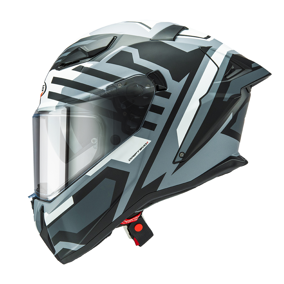 CASCO CABERG DRIFT EVO II HORIZON MATT GREY/BLACK/WHITE