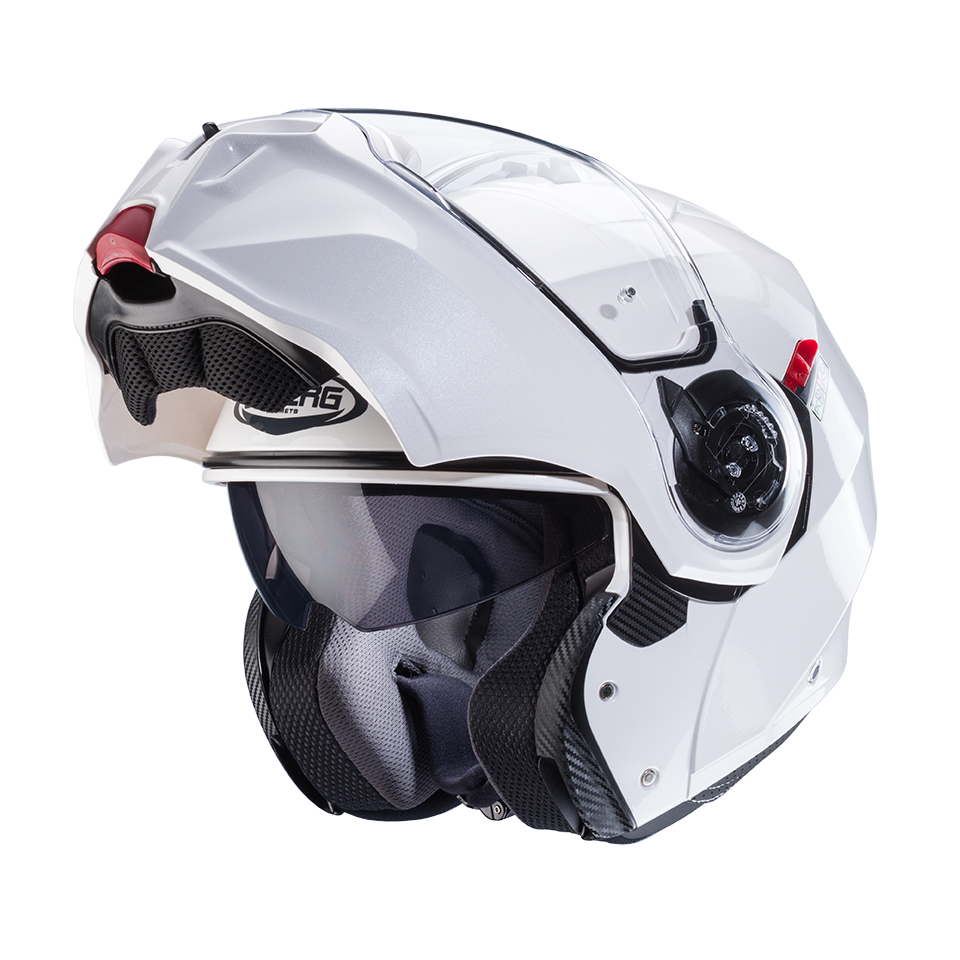 CASCO CABERG DUKE EVO WHITE METAL
