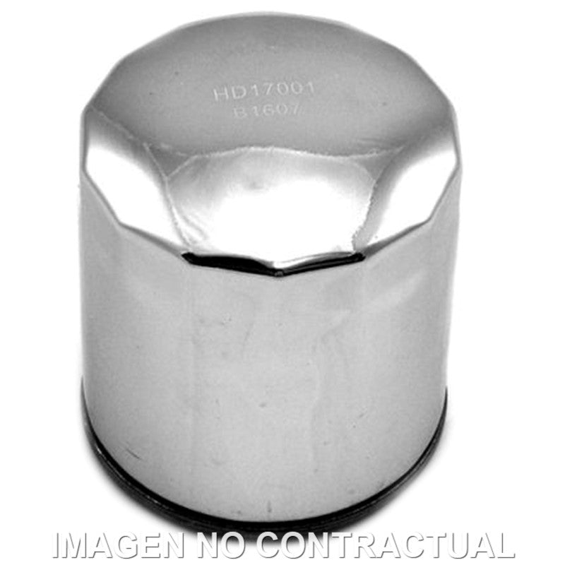 FILTRO ACEITE MEIWA HARLEY DAVIDSON V-ROD (CROMADO)