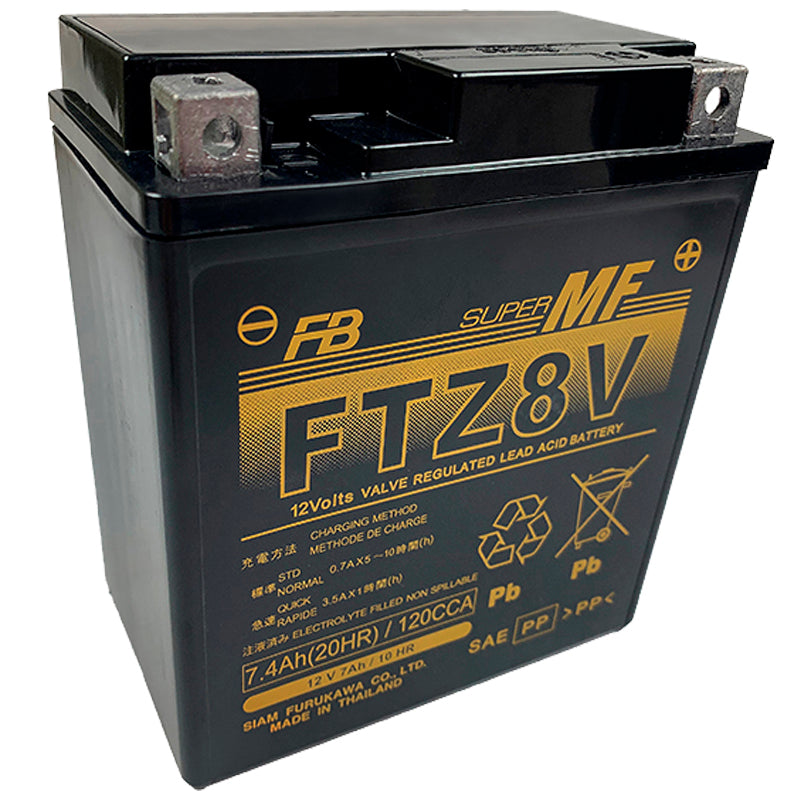 BATERÍA FURUKAWA FTZ8-V PRECARGADA