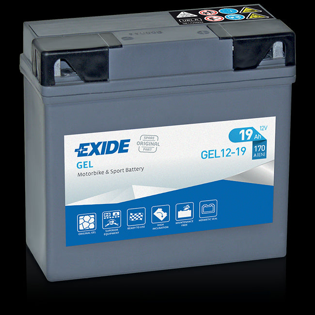 BATERÍA EXIDE GEL 12-19