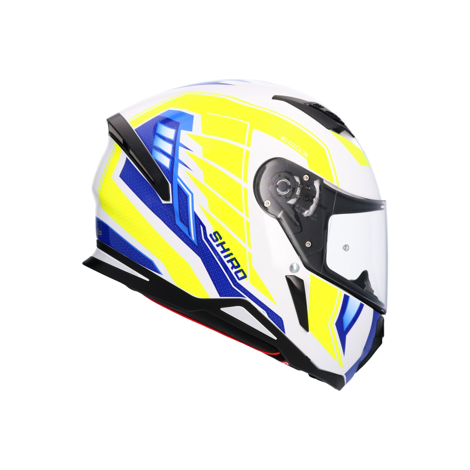 CASCO SHIRO HUNTER EDGE BLUE/YELLOW