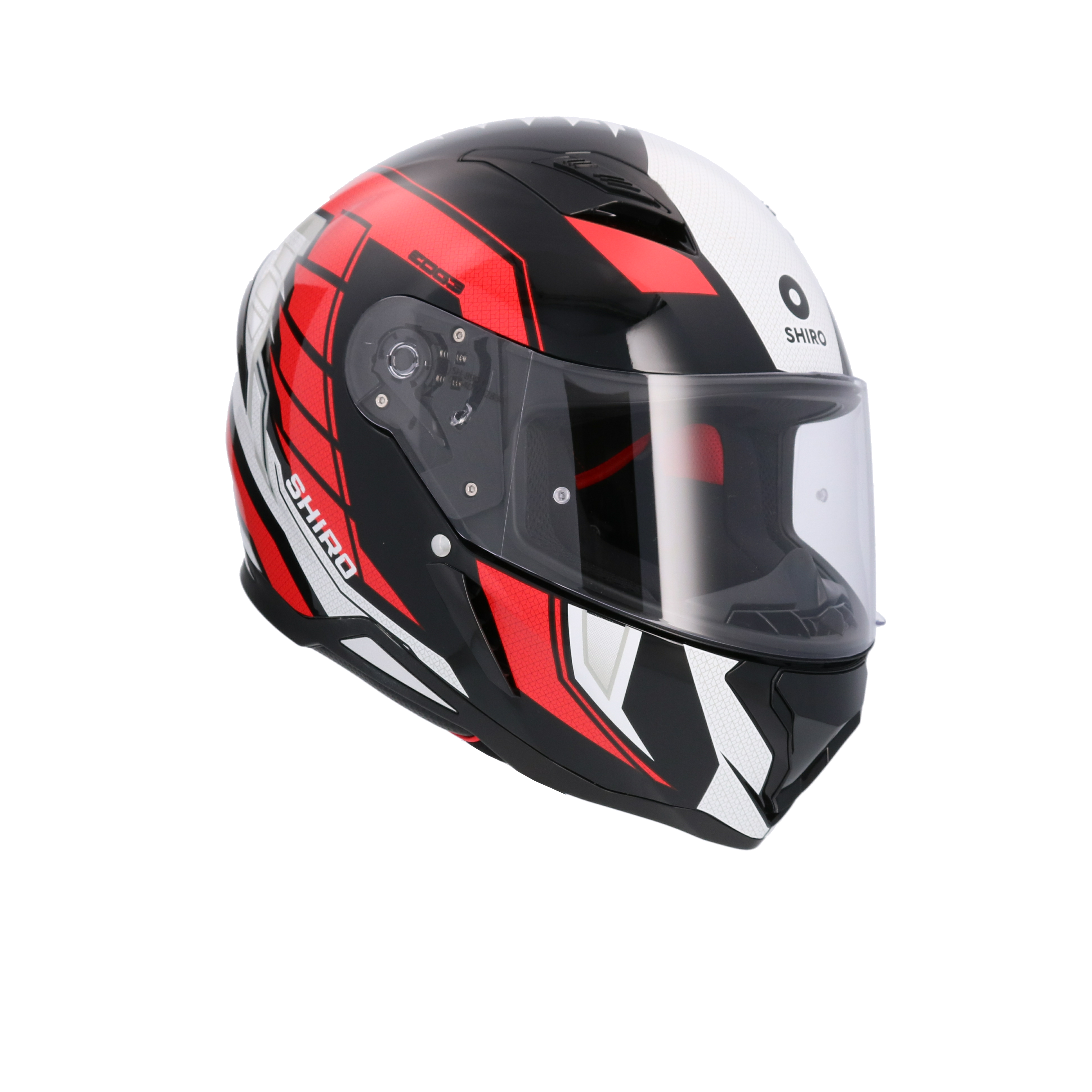 CASCO SHIRO HUNTER EDGE BLACK/RED