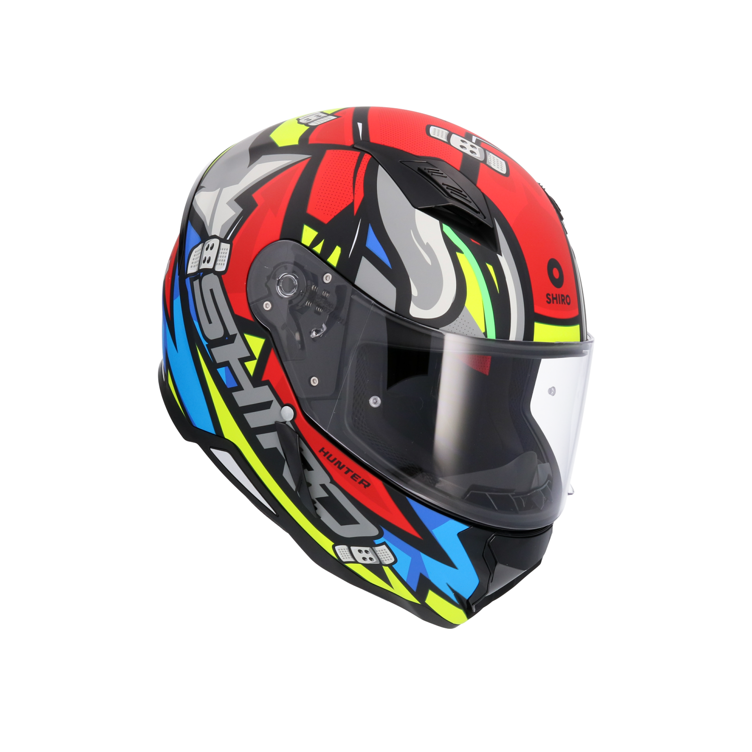 CASCO SHIRO HUNTER RACCOON RED